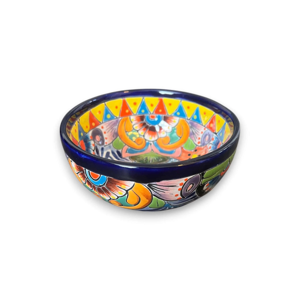 Handmade Talavera 12-Piece Dinnerware Set | Mexican Pottery for 4 Talavera Dinnerware Set La Vie Bien Handmade Talavera 12-Piece Dinnerware Set | Mexican Pottery for 4
