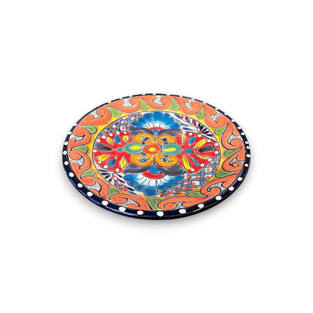 Handmade Talavera 32-Piece Dinnerware Set | Mexican Pottery for 8 Talavera Dinnerware Set La Vie Bien Handmade Talavera 32-Piece Dinnerware Set | Mexican Pottery for 8