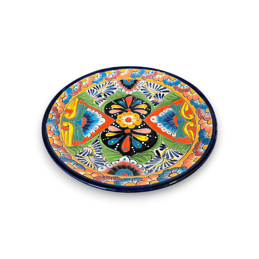 Handmade Talavera 32 - Piece Dinnerware Set | Mexican Pottery for 8 Talavera Dinnerware Set La Vie Bien Handmade Talavera 32 - Piece Dinnerware Set | Mexican Pottery for 8