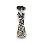Talavera Catrina Figurine | Handmade Day of the Dead Skeleton Art