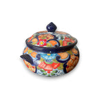 Talavera Cazuela Pot w/ Lid | Mexican Ceramic Soup Pot