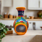 Handmade Talavera Chimney | Vibrant Mexican Ceramic Decor Talavera Planter La Vie Bien Handmade Talavera Chimney | Vibrant Mexican Ceramic Decor