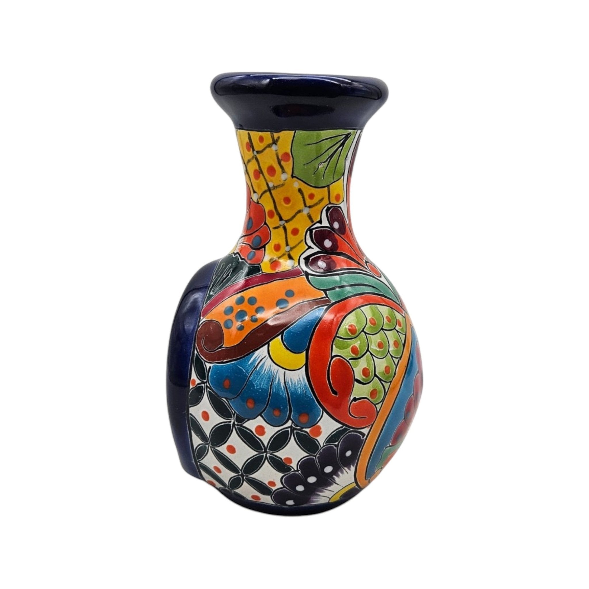 Handmade Talavera Chimney | Vibrant Mexican Ceramic Decor Talavera Planter La Vie Bien Handmade Talavera Chimney | Vibrant Mexican Ceramic Decor
