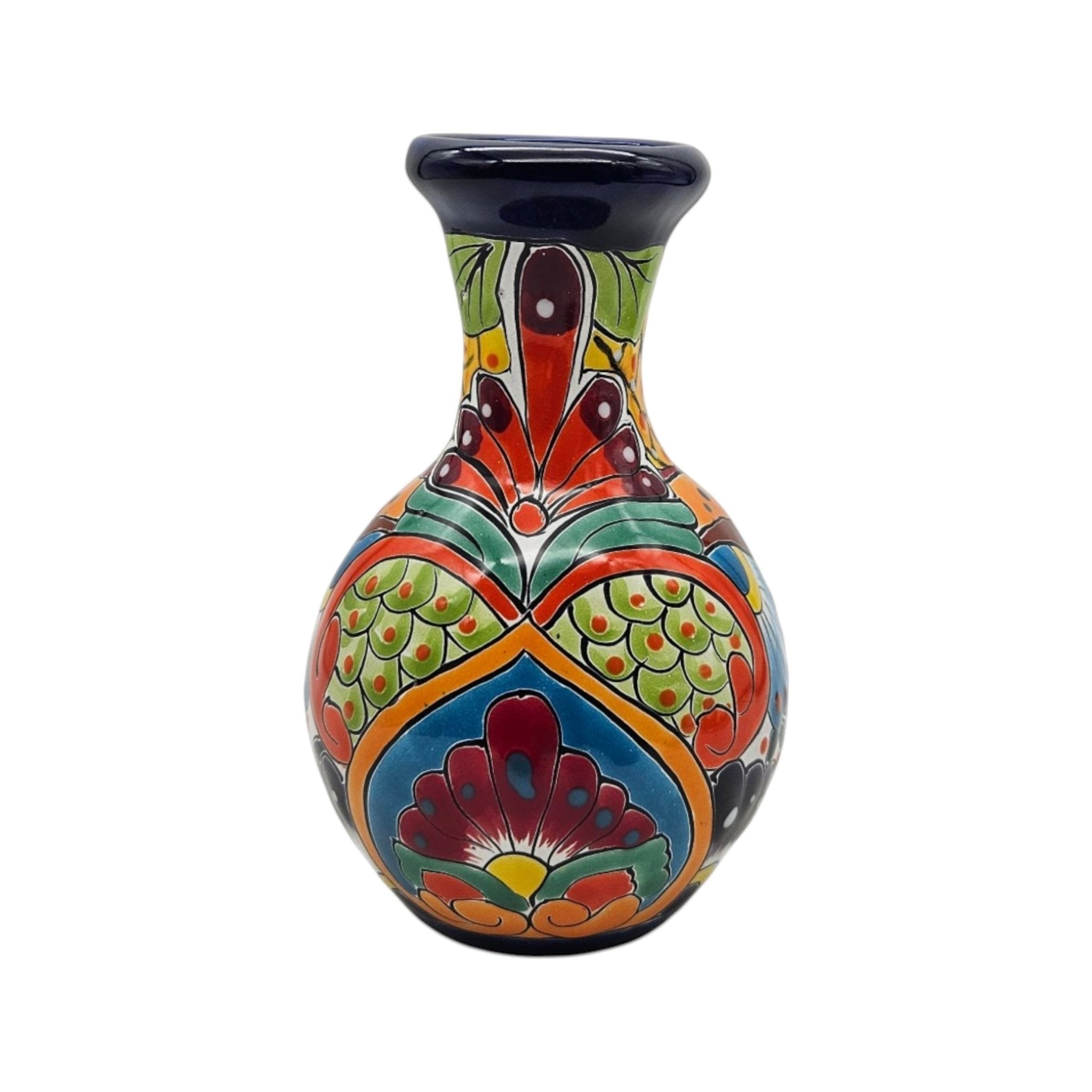 Handmade Talavera Chimney | Vibrant Mexican Ceramic Decor Talavera Planter La Vie Bien Handmade Talavera Chimney | Vibrant Mexican Ceramic Decor