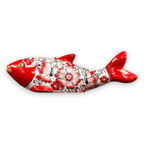Handmade Talavera Fish Statue | Large Colorful Cultural Art Talavera Statue La Vie Bien Handmade Talavera Fish Statue | Large Colorful Cultural Art