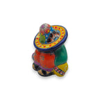 Handmade Talavera Panchito | Colorful Sleeping Man Figurine