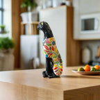 Handmade Talavera Panther Statue | Vibrant Mexican Folk Art Talavera Statue La Vie Bien Handmade Talavera Panther Statue | Vibrant Mexican Folk Art