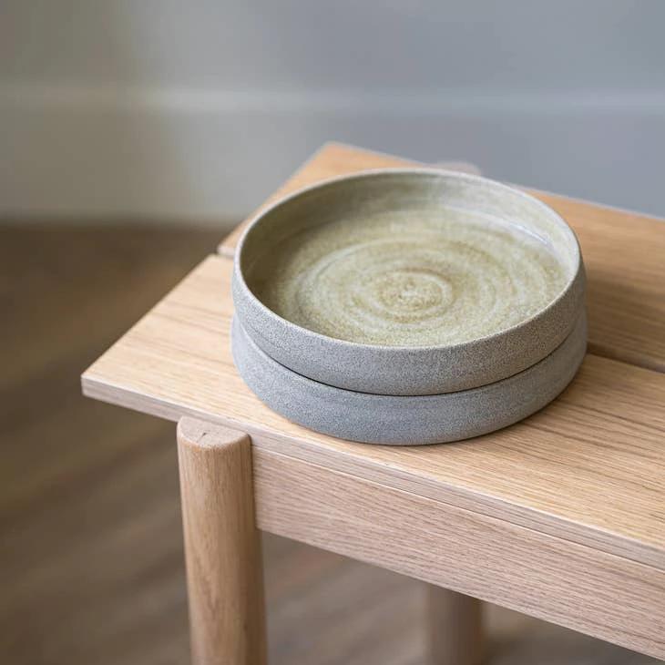 Handmade Ukrainian Concrete Plates by Ethical Trade Co