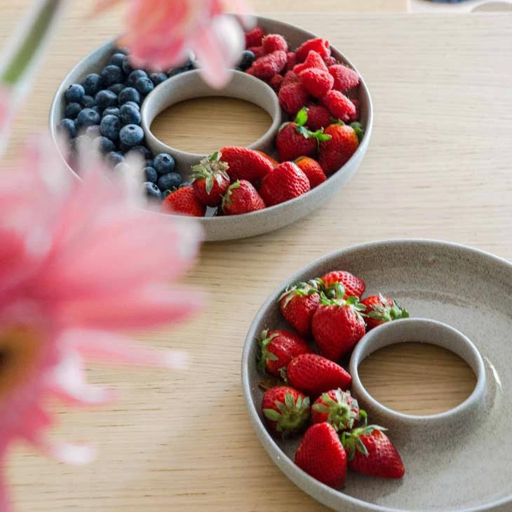 Handmade Ukrainian Concrete Serving Dish by Ethical Trade Co
