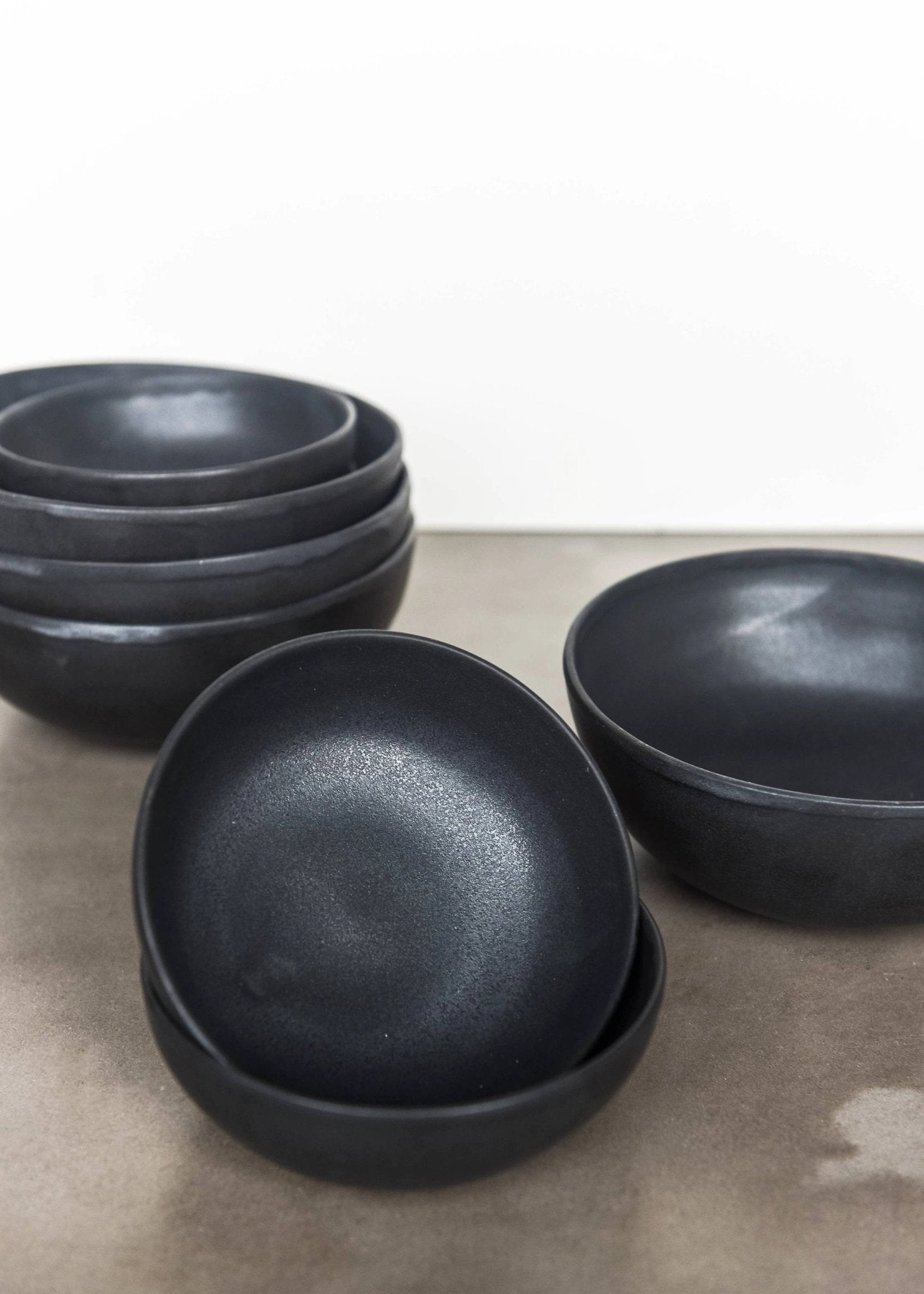 Handmade Ukrainian Matte Stoneware Bowls by Ethical Trade Co