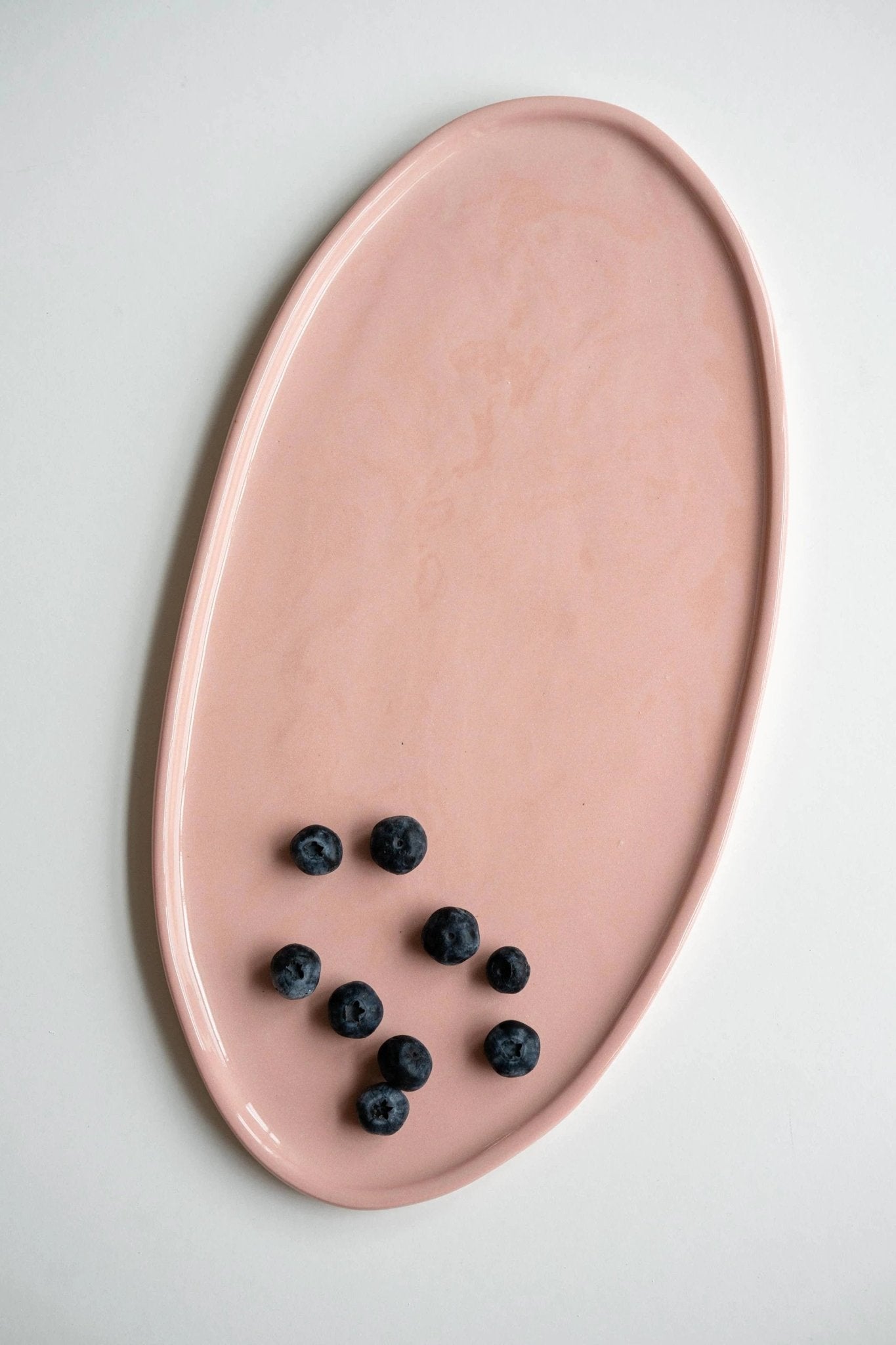 Handmade Ukrainian Porcelain Serving Platter by Ethical Trade Co