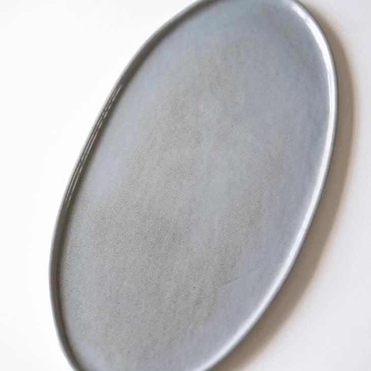 Handmade Ukrainian Porcelain Serving Platter by Ethical Trade Co