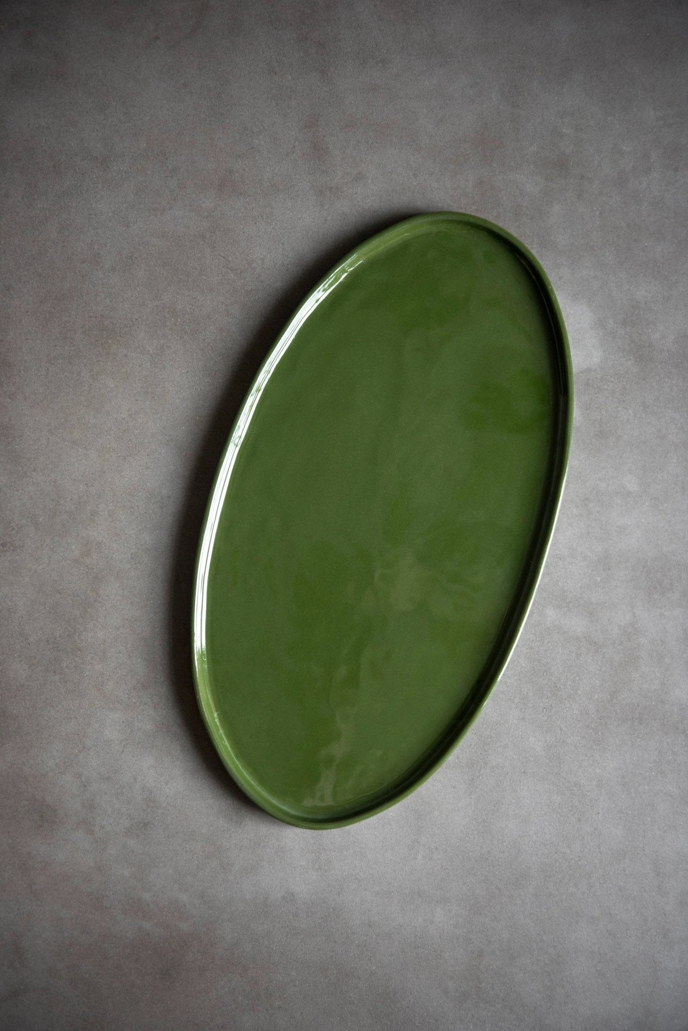 Handmade Ukrainian Porcelain Serving Platter by Ethical Trade Co