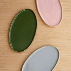 Handmade Ukrainian Porcelain Serving Platter by Ethical Trade Co