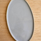 Handmade Ukrainian Porcelain Serving Platter by Ethical Trade Co