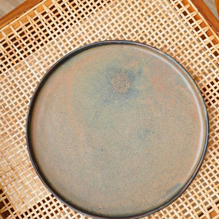 Handmade Ukrainian Stoneware Dinner Plates by Ethical Trade Co