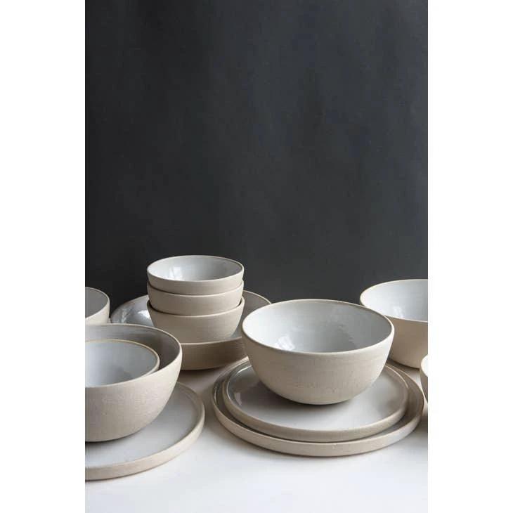 Handmade Ukrainian Stoneware Dinner Plates by Ethical Trade Co