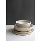 Handmade Ukrainian Stoneware Dinner Plates by Ethical Trade Co