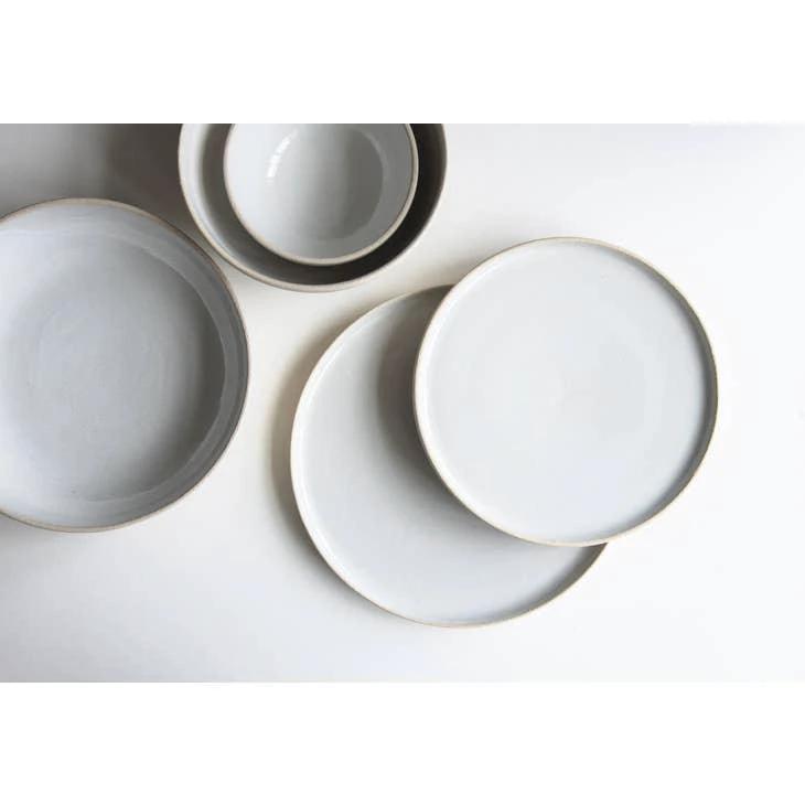 Handmade Ukrainian Stoneware Dinner Plates by Ethical Trade Co