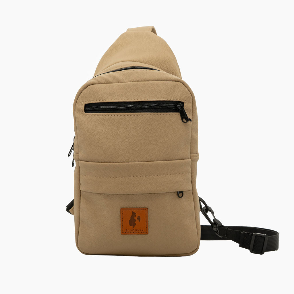 Large Vegan Leather Crossbody Sling Bag | Umoja