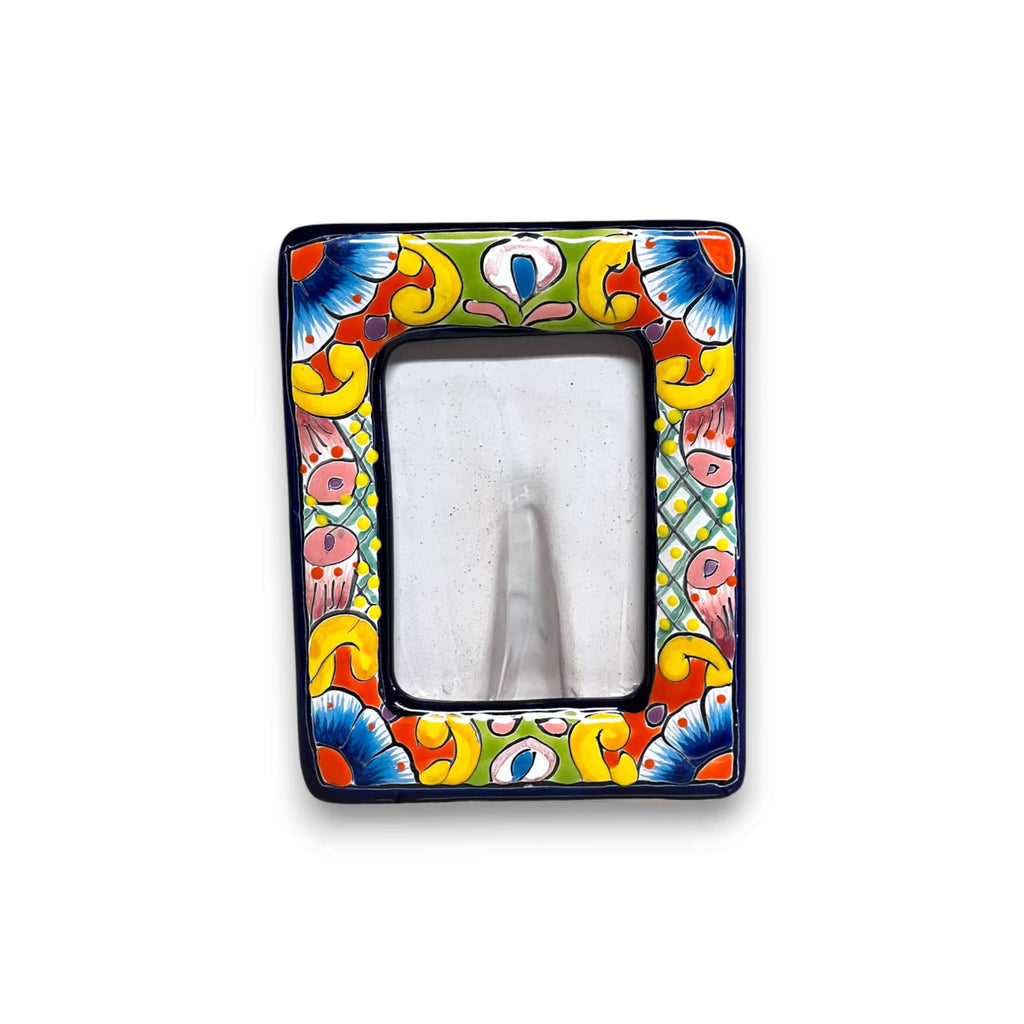 Talavera Picture Frame | Colorful Handcrafted Mexican Home Decor