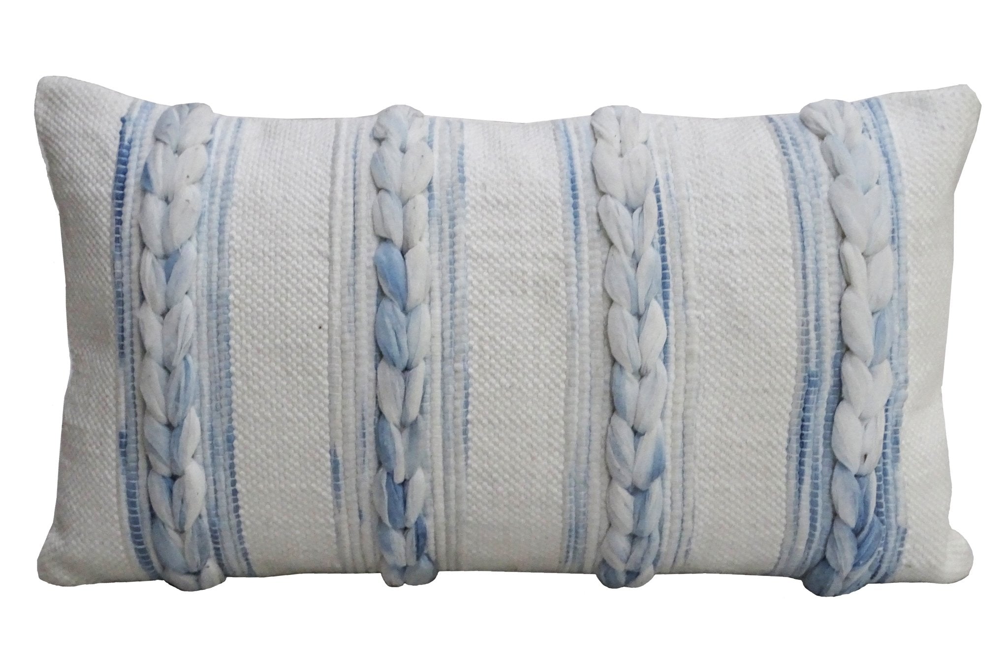 Handwoven 14"X 24" Modern Throw Pillow Throw Pillow La Vie Bien Handwoven 14"X 24" Modern Throw Pillow