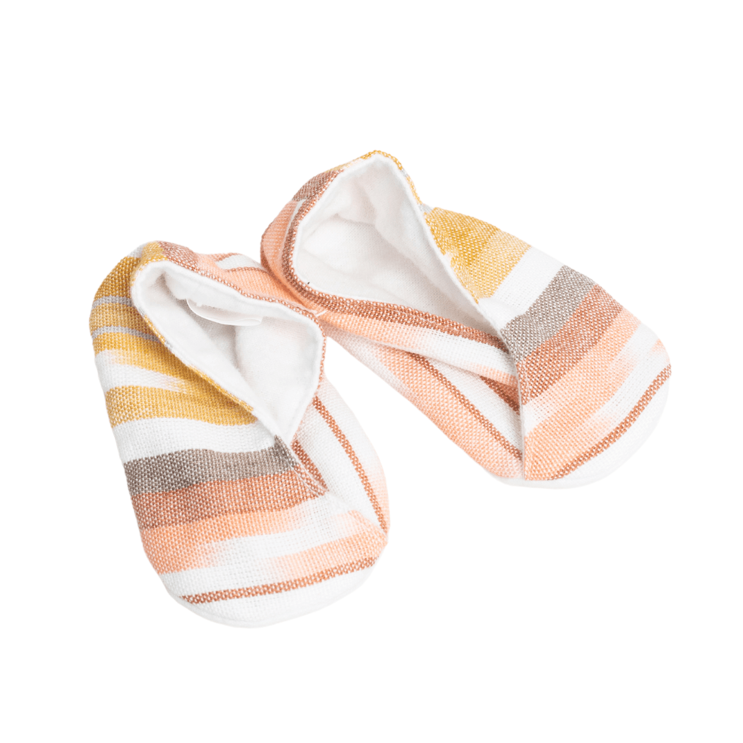 Handwoven Baby Booties Kids La Vie Bien Handwoven Baby Booties