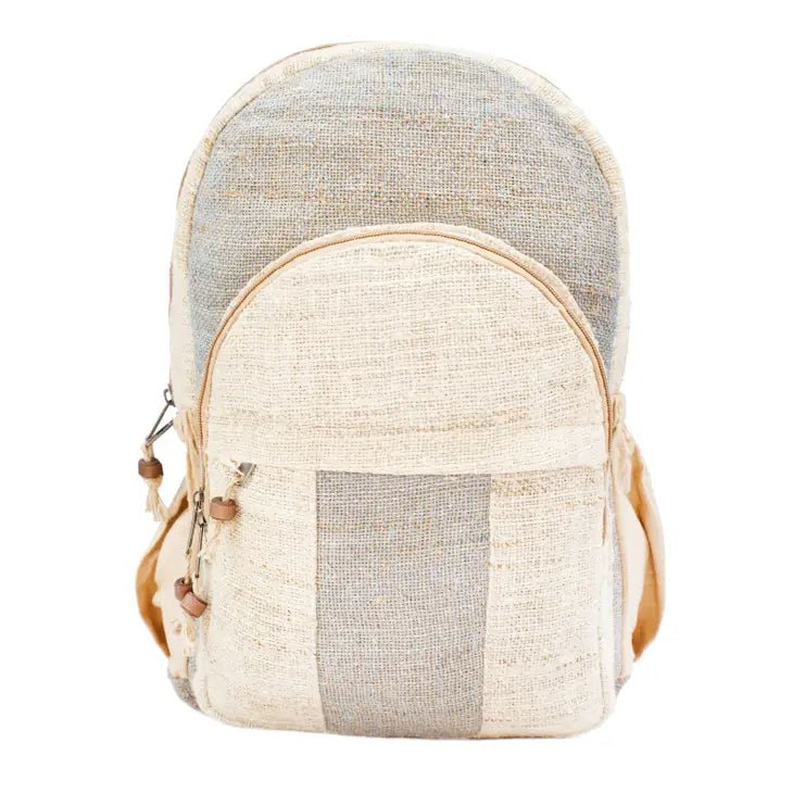 Handwoven Hemp Backpack Backpacks La Vie Bien Handwoven Hemp Backpack