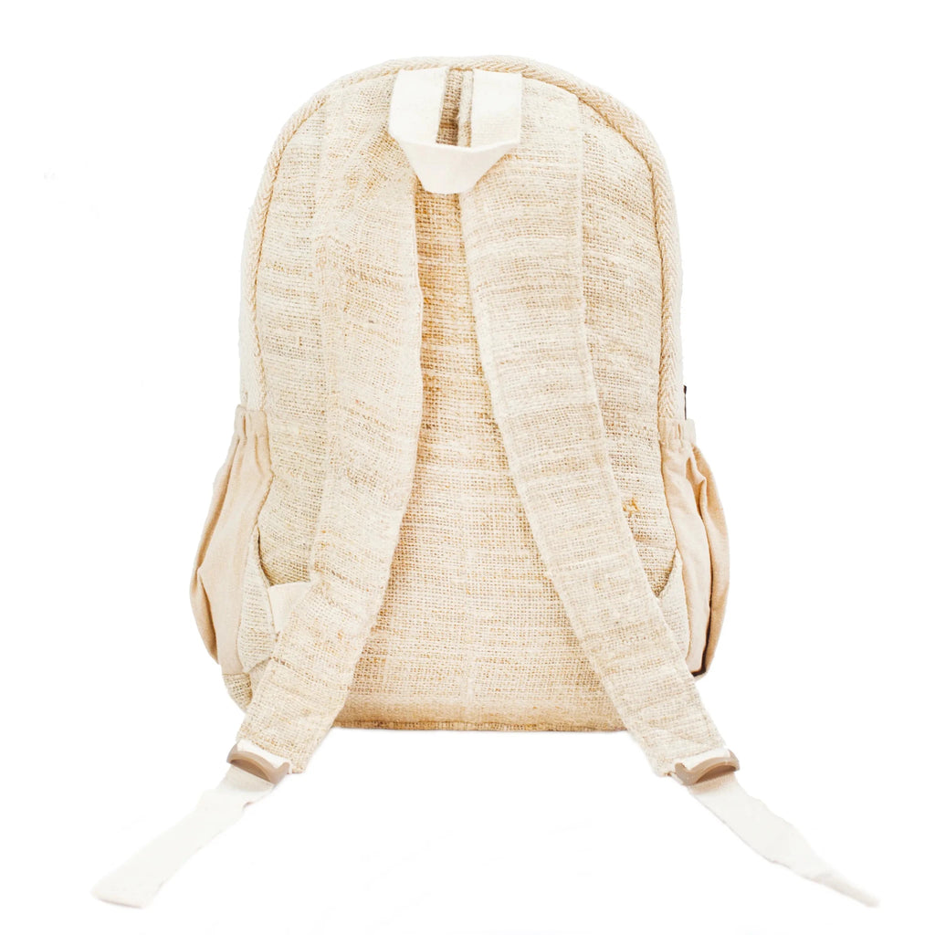 Handwoven Hemp Backpack Backpacks La Vie Bien Handwoven Hemp Backpack