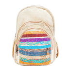 Handwoven Hemp Backpack Backpacks La Vie Bien Handwoven Hemp Backpack