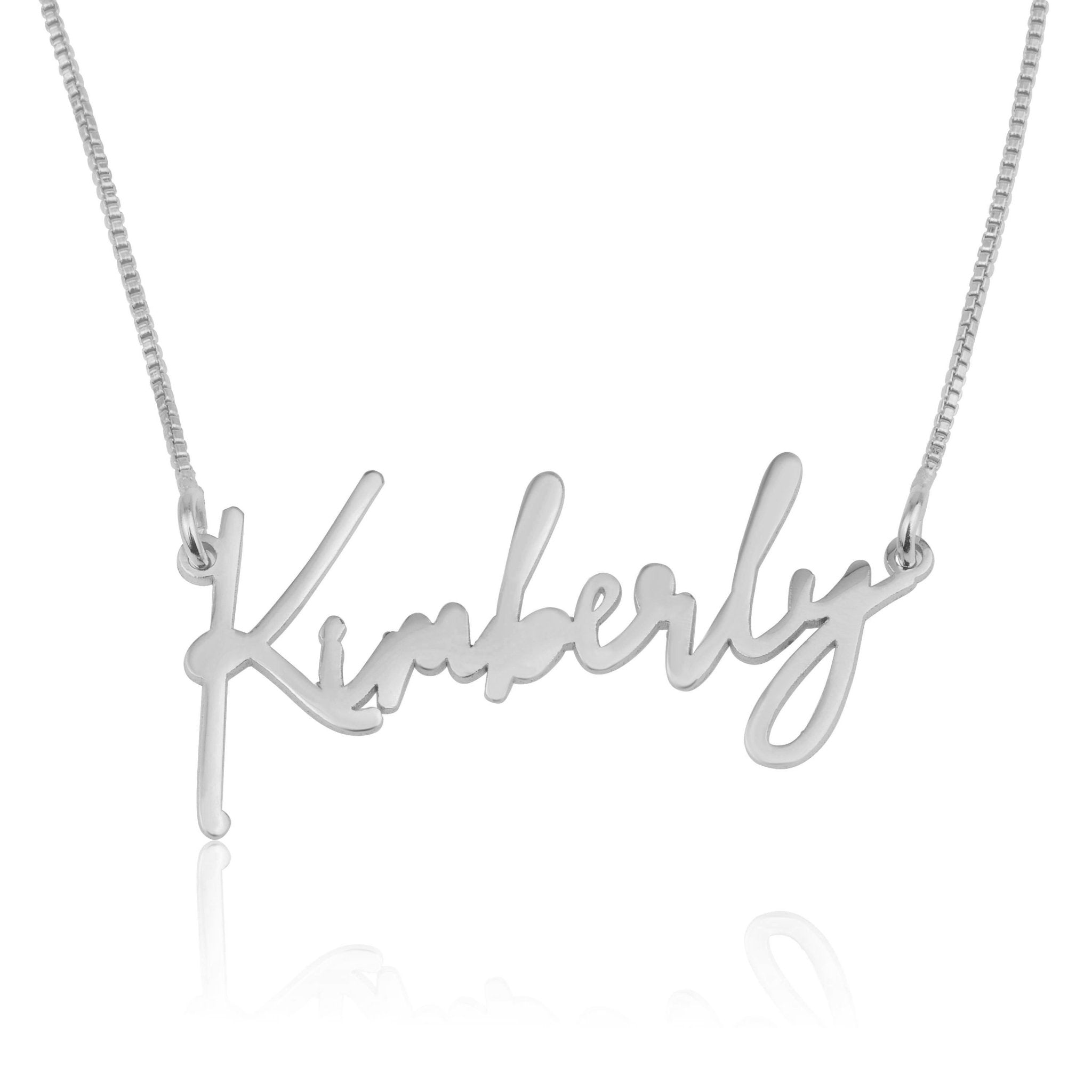 Handwriting Name Necklace