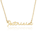 Handwriting Name Necklace La Vie Bien Handwriting Name Necklace