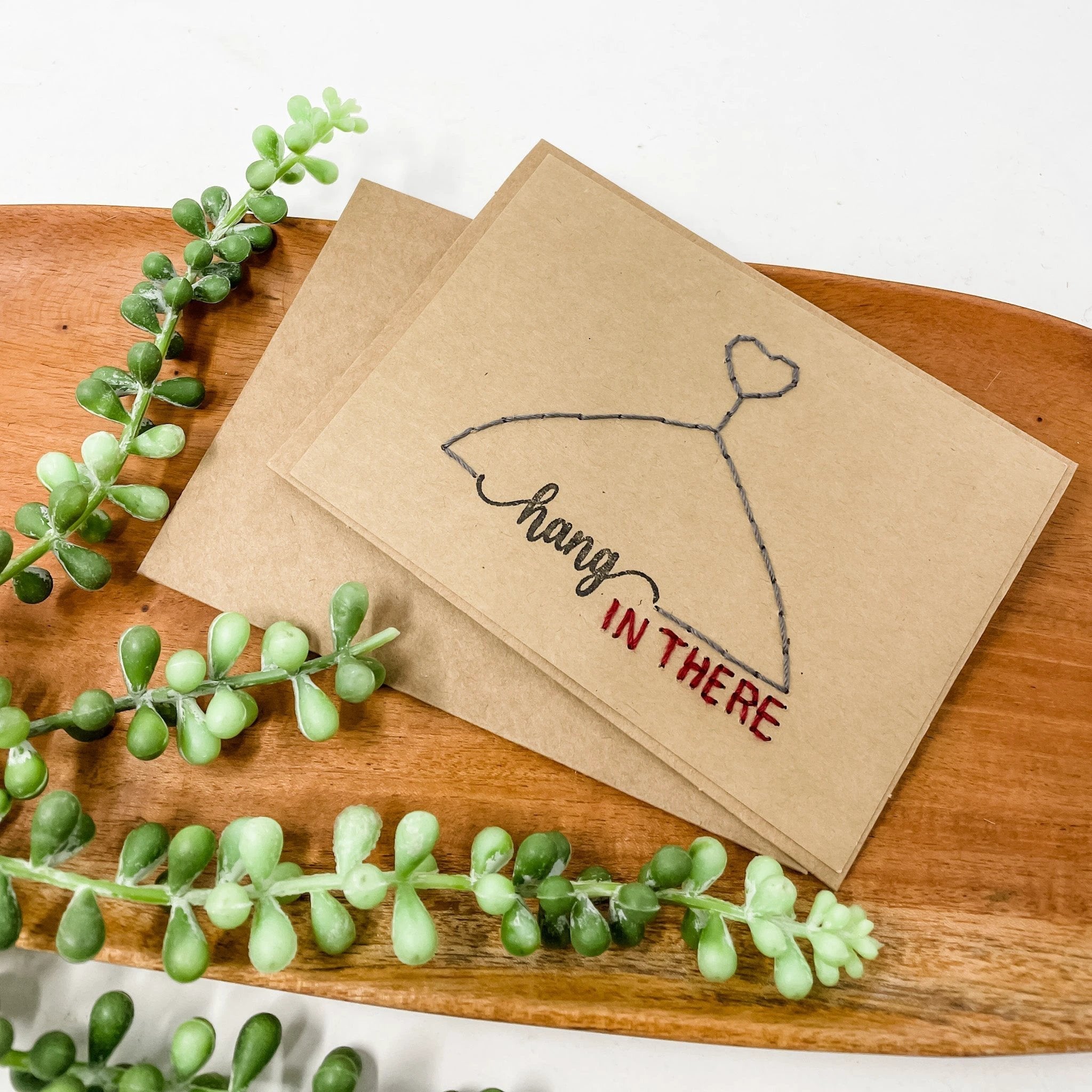 Hang In There Greeting Cards by Rosies Boutique Haiti