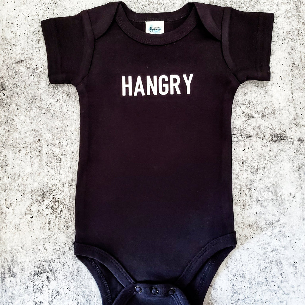 HANGRY Toddler T-Shirt OR Baby Bodysuit Baby & Toddler Clothing La Vie Bien HANGRY Toddler T-Shirt OR Baby Bodysuit
