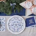 Hanukkah Cocktail Napkin - Menorah by Harlow & Grey