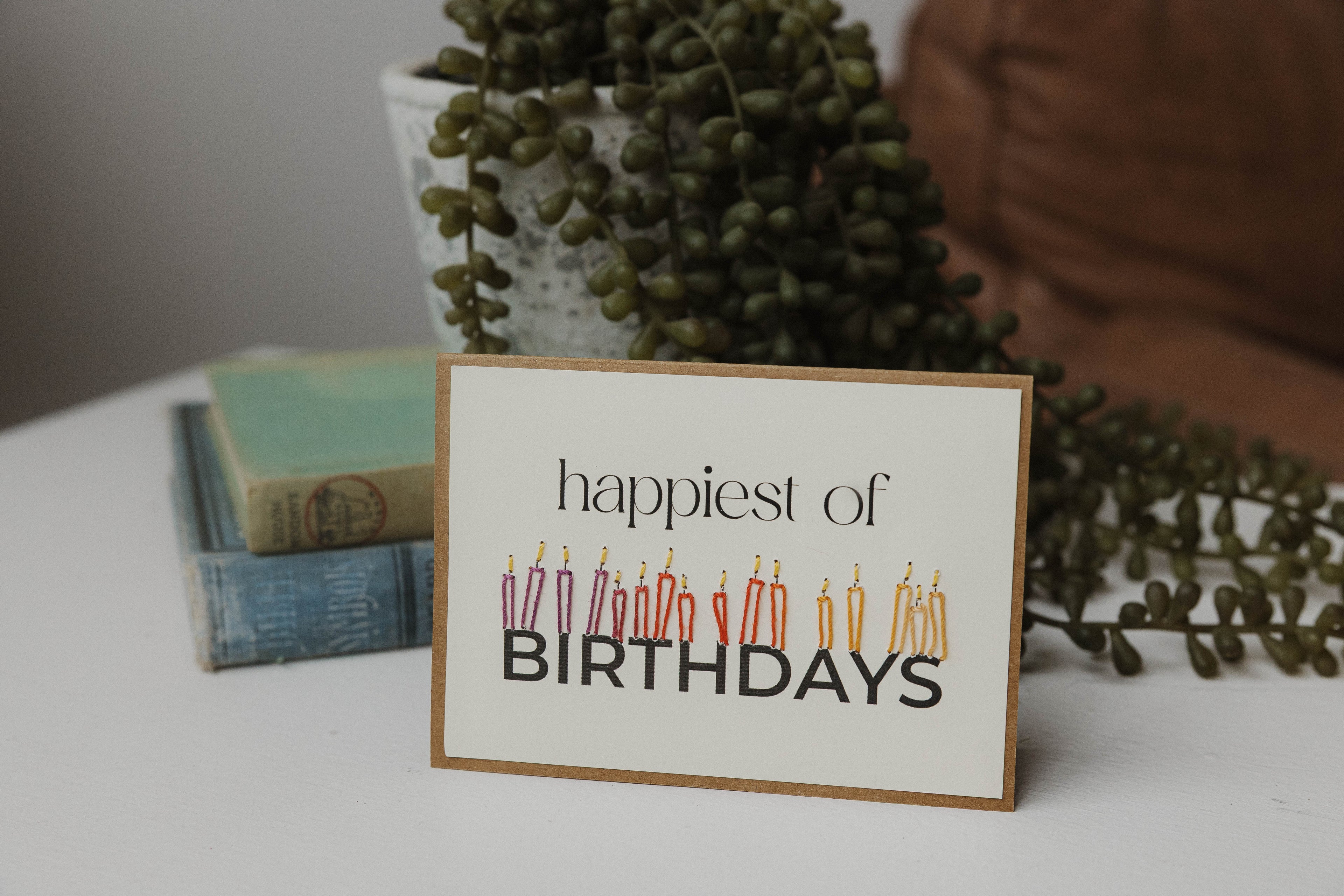 Happiest of Birthdays Greeting Cards