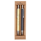 Happily Every After Pen Set | Set of 2 Giftable Wedding Pens in Box | Refillable by The Bullish Store