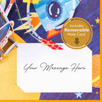 Happy Birthday Astronaut Pop Up Card by Paper Love