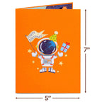 Happy Birthday Astronaut Pop Up Card by Paper Love