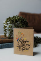 Happy Birthday (Balloons & Stars) Greeting Cards Greeting Cards La Vie Bien Happy Birthday (Balloons & Stars) Greeting Cards