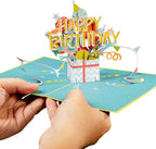 Happy Birthday Box Pop Up Card by Paper Love