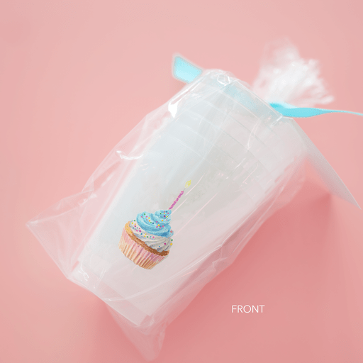 Happy Birthday Frosted Cup (Double - Sided) Frosted Cups La Vie Bien Happy Birthday Frosted Cup (Double - Sided)