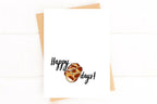 Happy Challah Days Card – Punny Hanukkah Holiday Greeting by Five Dot Post
