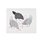 Happy Chickens Swedish Dishcloth Swedish Dishcloths La Vie Bien Happy Chickens Swedish Dishcloth