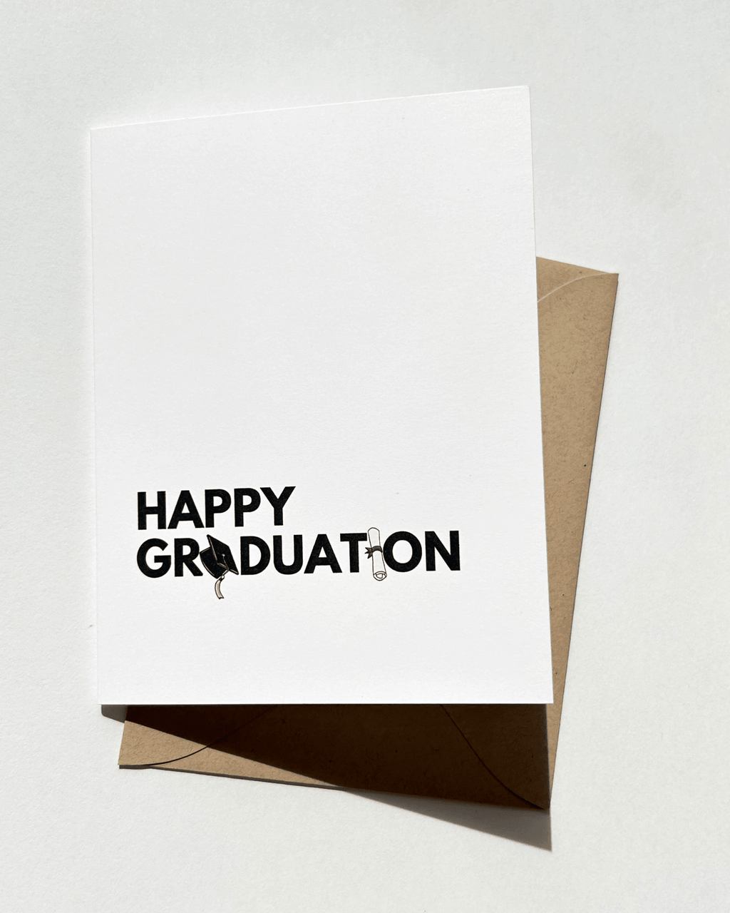 Happy Graduation Icons Card for Grad by Five Dot Post