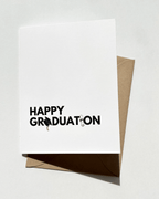 Happy Graduation Icons Card for Grad by Five Dot Post