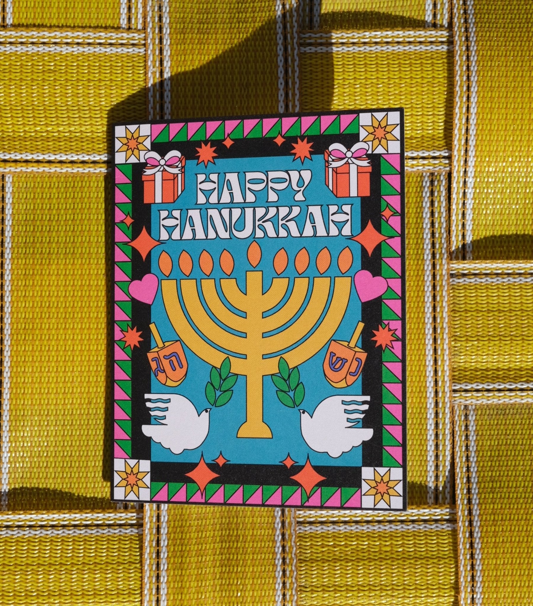 Happy Hanukkah Cards La Vie Bien Happy Hanukkah
