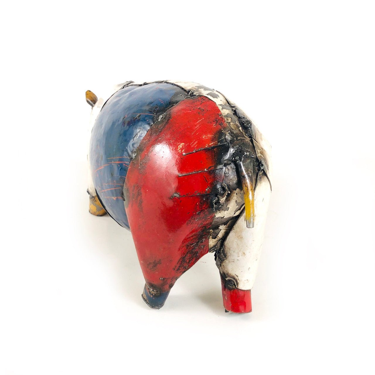 Happy Hippo - Recycled Metal La Vie Bien Happy Hippo - Recycled Metal
