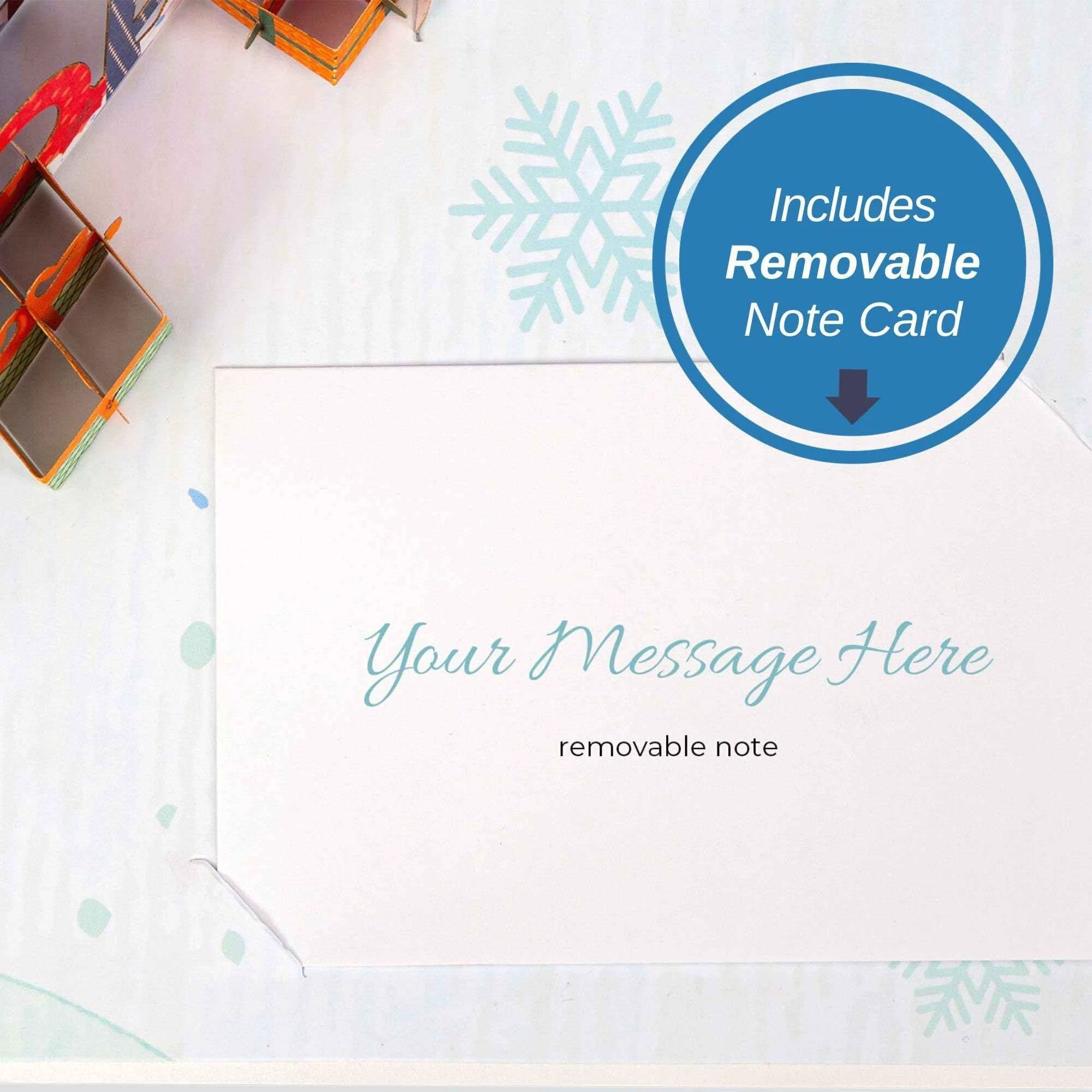 Happy Holidays Pop Up Christmas Card by Paper Love