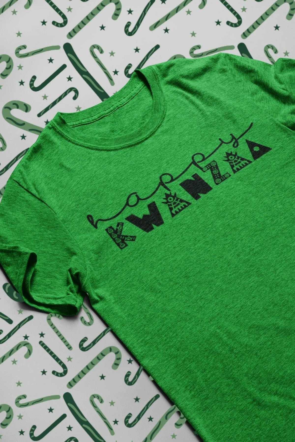 Happy Kwanzaa Holiday Graphic Tee Graphic Tee La Vie Bien Happy Kwanzaa Holiday Graphic Tee